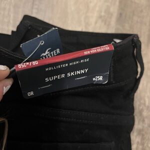 Hollister Black Super Skinny Jeans